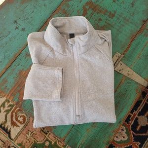 Fleece Herringbone Pullover